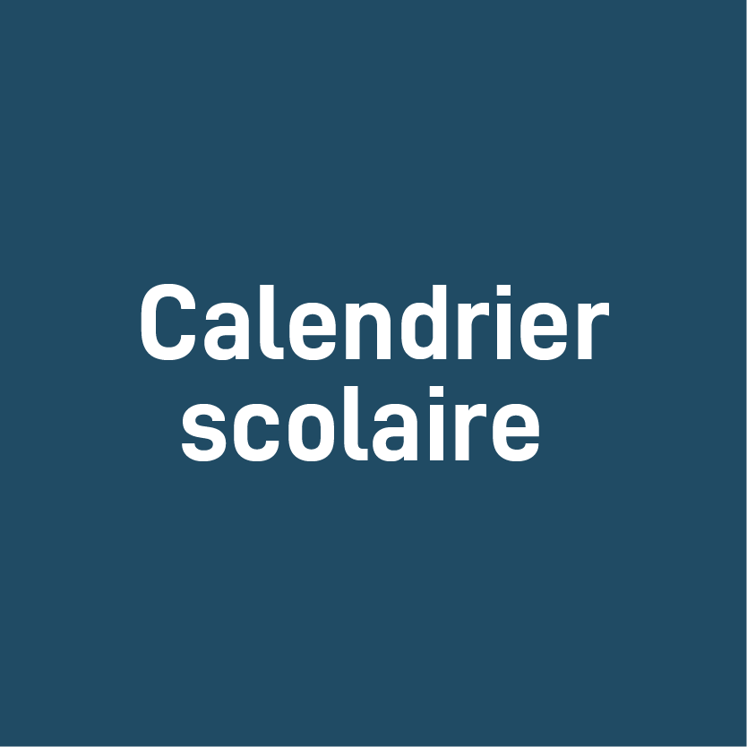Calendrier scolaire